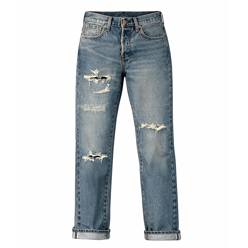 🩷 Levi’s Premium Selvedge Denim Straight Leg W28 L30 Jeans Unisex Pants
